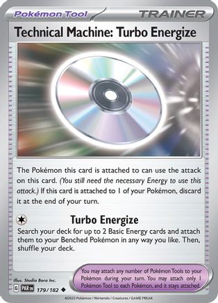 Image of Technical Machine: Turbo Energize (179/182) [Scarlet & Violet: Paradox Rift]