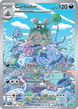 Image of Garbodor (204/182) [Scarlet & Violet: Paradox Rift]