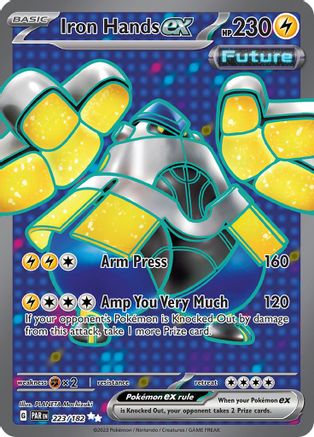 Image of Iron Hands ex (223/182) [Scarlet & Violet: Paradox Rift]
