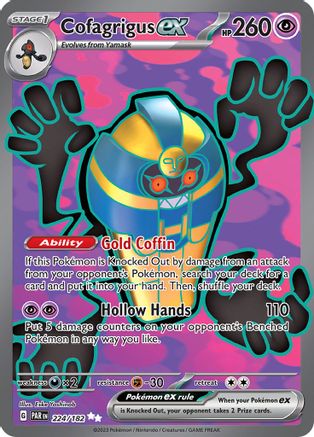 Image of Cofagrigus ex (224/182) [Scarlet & Violet: Paradox Rift]