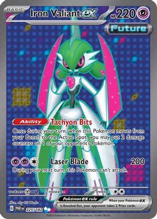 Image of Iron Valiant ex (225/182) [Scarlet & Violet: Paradox Rift]
