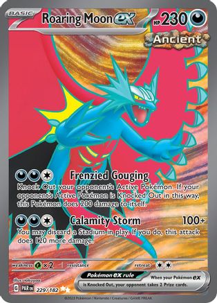 Image of Roaring Moon ex (229/182) [Scarlet & Violet: Paradox Rift]