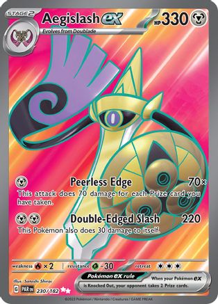 Image of Aegislash ex (230/182) [Scarlet & Violet: Paradox Rift]
