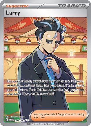 Image of Larry (235/182) [Scarlet & Violet: Paradox Rift]