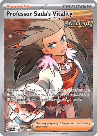 Image of Professor Sada's Vitality (239/182) [Scarlet & Violet: Paradox Rift]