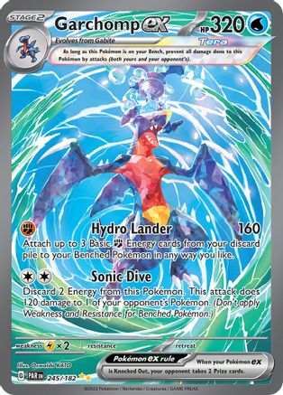 Image of Garchomp ex (245/182) [Scarlet & Violet: Paradox Rift]
