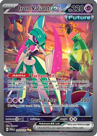 Image of Iron Valiant ex (249/182) [Scarlet & Violet: Paradox Rift]