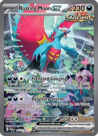 Image of Roaring Moon ex (251/182) [Scarlet & Violet: Paradox Rift]