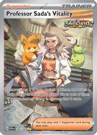 Image of Professor Sada's Vitality (256/182) [Scarlet & Violet: Paradox Rift]