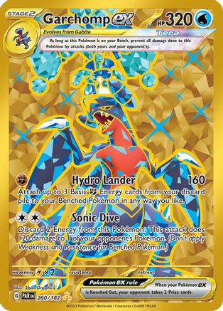 Image of Garchomp ex (260/182) [Scarlet & Violet: Paradox Rift]