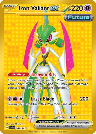 Image of Iron Valiant ex (261/182) [Scarlet & Violet: Paradox Rift]