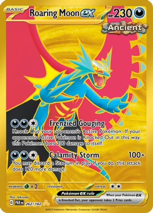 Image of Roaring Moon ex (262/182) [Scarlet & Violet: Paradox Rift]