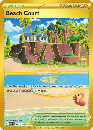 Image of Beach Court (263/182) [Scarlet & Violet: Paradox Rift]