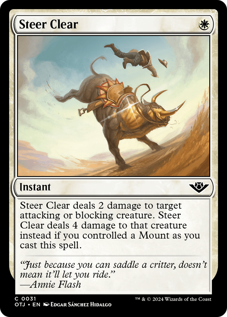Image of Steer Clear [Outlaws of Thunder Junction]