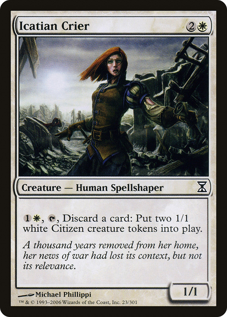 Image of Icatian Crier [Time Spiral]