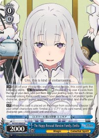 Image of The Happy Roswaal Mansion Family, Emilia (RZ/S55-E065 R) [Re:ZERO Vol.2]