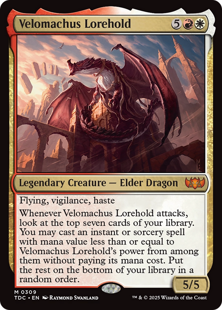 Image of Velomachus Lorehold [Tarkir: Dragonstorm Commander]