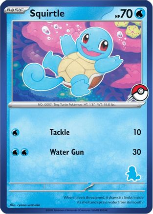 Image of Squirtle (Blue Border) [My First Battle]