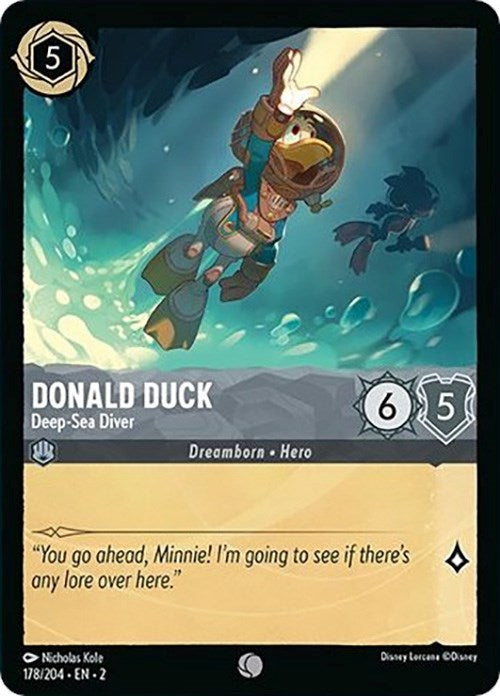 Image of Donald Duck - Deep-Sea Diver (178/204) [Rise of the Floodborn]