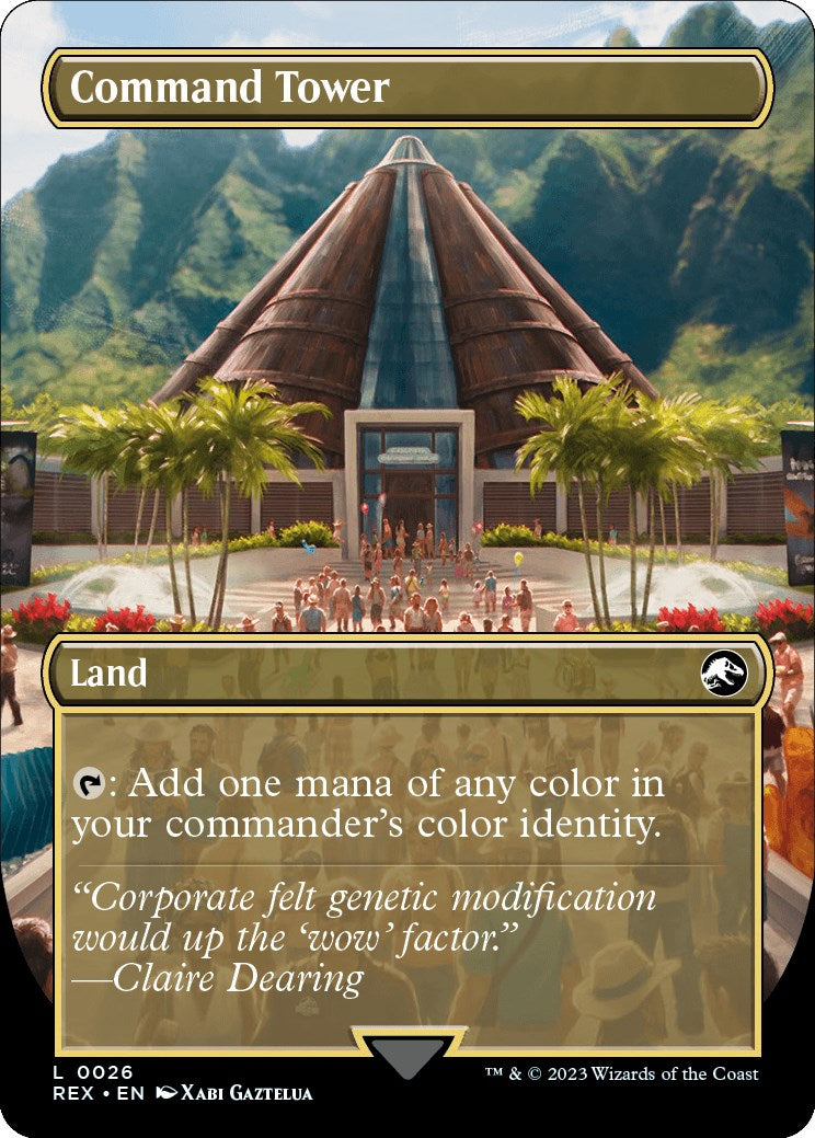 Image of Command Tower // Command Tower (Borderless) [Jurassic World Collection]