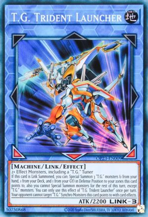 Image of T.G. Trident Launcher [OP23-EN009] Super Rare