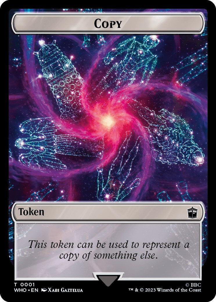 Image of Copy // Alien Double-Sided Token [Doctor Who Tokens]
