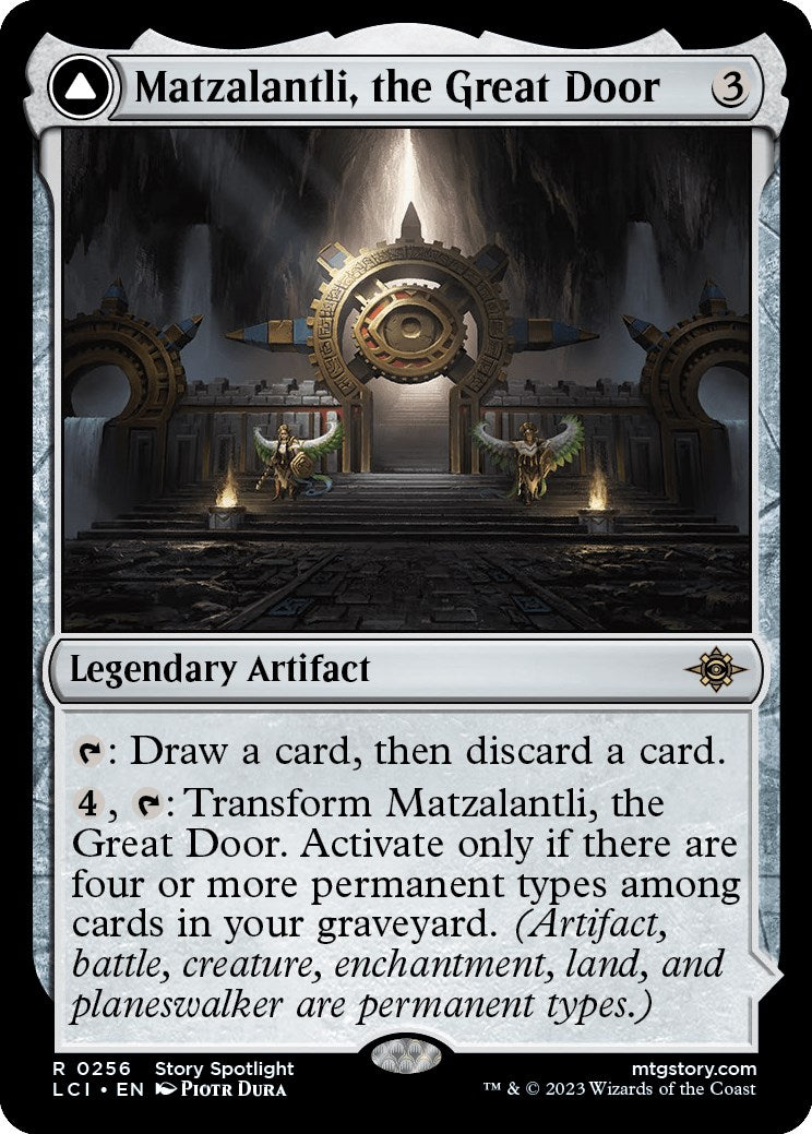 Image of Matzalantli, the Great Door // The Core [The Lost Caverns of Ixalan]