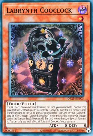 Image of Labrynth Cooclock [OP23-EN005] Super Rare
