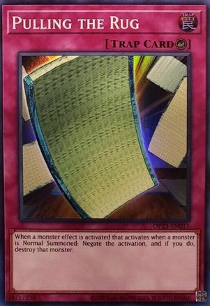 Image of Pulling the Rug [OP23-EN011] Super Rare