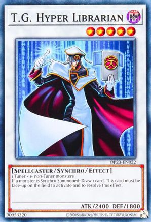 Image of T.G. Hyper Librarian [OP23-EN022] Common