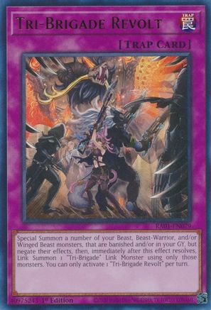 Image of Tri-Brigade Revolt [RA01-EN079] Ultra Rare