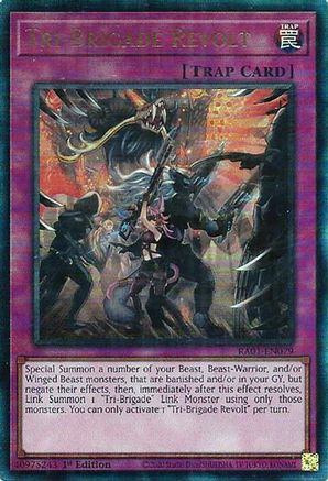 Image of Tri-Brigade Revolt [RA01-EN079] Prismatic Ultimate Rare