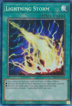 Image of Lightning Storm [RA01-EN061] Prismatic Collector's Rare