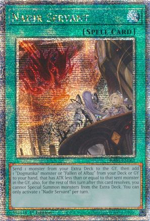 Image of Nadir Servant [RA01-EN062] Quarter Century Secret Rare