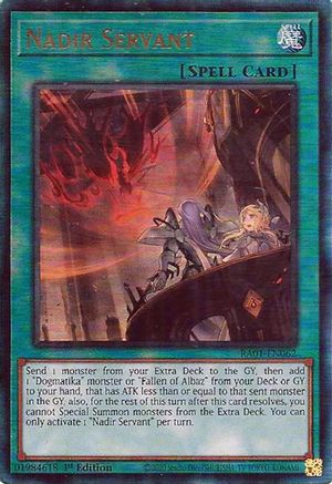 Image of Nadir Servant [RA01-EN062] Prismatic Ultimate Rare