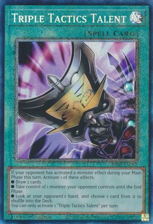Image of Triple Tactics Talent [RA01-EN063] Prismatic Collector's Rare