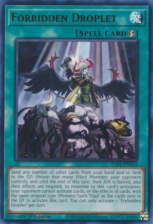 Image of Forbidden Droplet [RA01-EN064] Ultra Rare