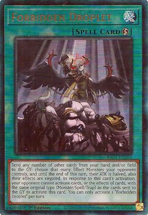 Image of Forbidden Droplet [RA01-EN064] Prismatic Ultimate Rare