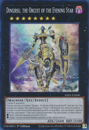 Image of Dingirsu, the Orcust of the Evening Star [RA01-EN040] Super Rare