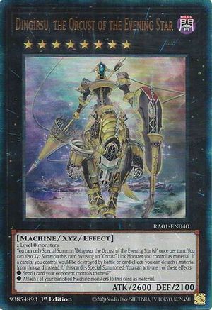 Image of Dingirsu, the Orcust of the Evening Star [RA01-EN040] Prismatic Ultimate Rare