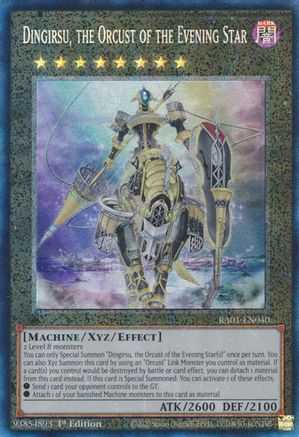 Image of Dingirsu, the Orcust of the Evening Star [RA01-EN040] Prismatic Collector's Rare