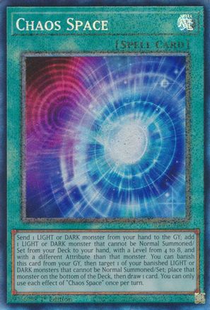Image of Chaos Space [RA01-EN065] Prismatic Collector's Rare