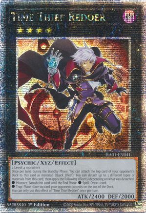 Image of Time Thief Redoer [RA01-EN041] Quarter Century Secret Rare
