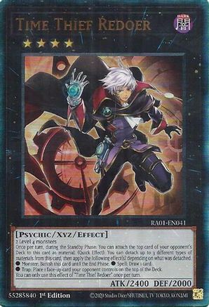 Image of Time Thief Redoer [RA01-EN041] Prismatic Ultimate Rare