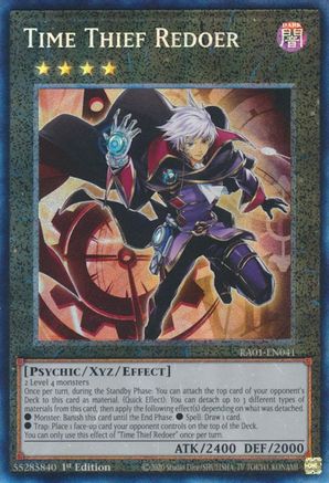 Image of Time Thief Redoer [RA01-EN041] Prismatic Collector's Rare