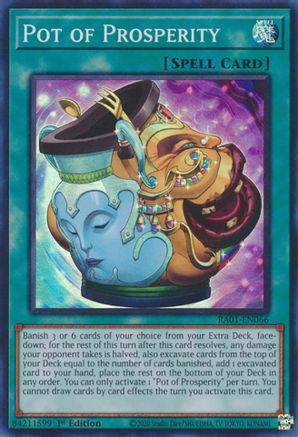 Image of Pot of Prosperity [RA01-EN066] Super Rare