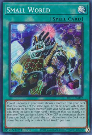 Image of Small World [RA01-EN067] Super Rare