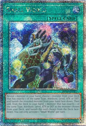 Image of Small World [RA01-EN067] Quarter Century Secret Rare