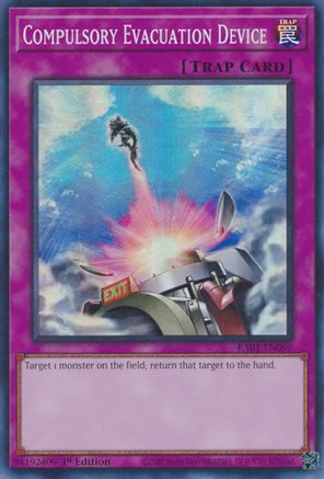 Image of Compulsory Evacuation Device [RA01-EN069] Super Rare