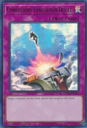 Image of Compulsory Evacuation Device [RA01-EN069] Ultra Rare